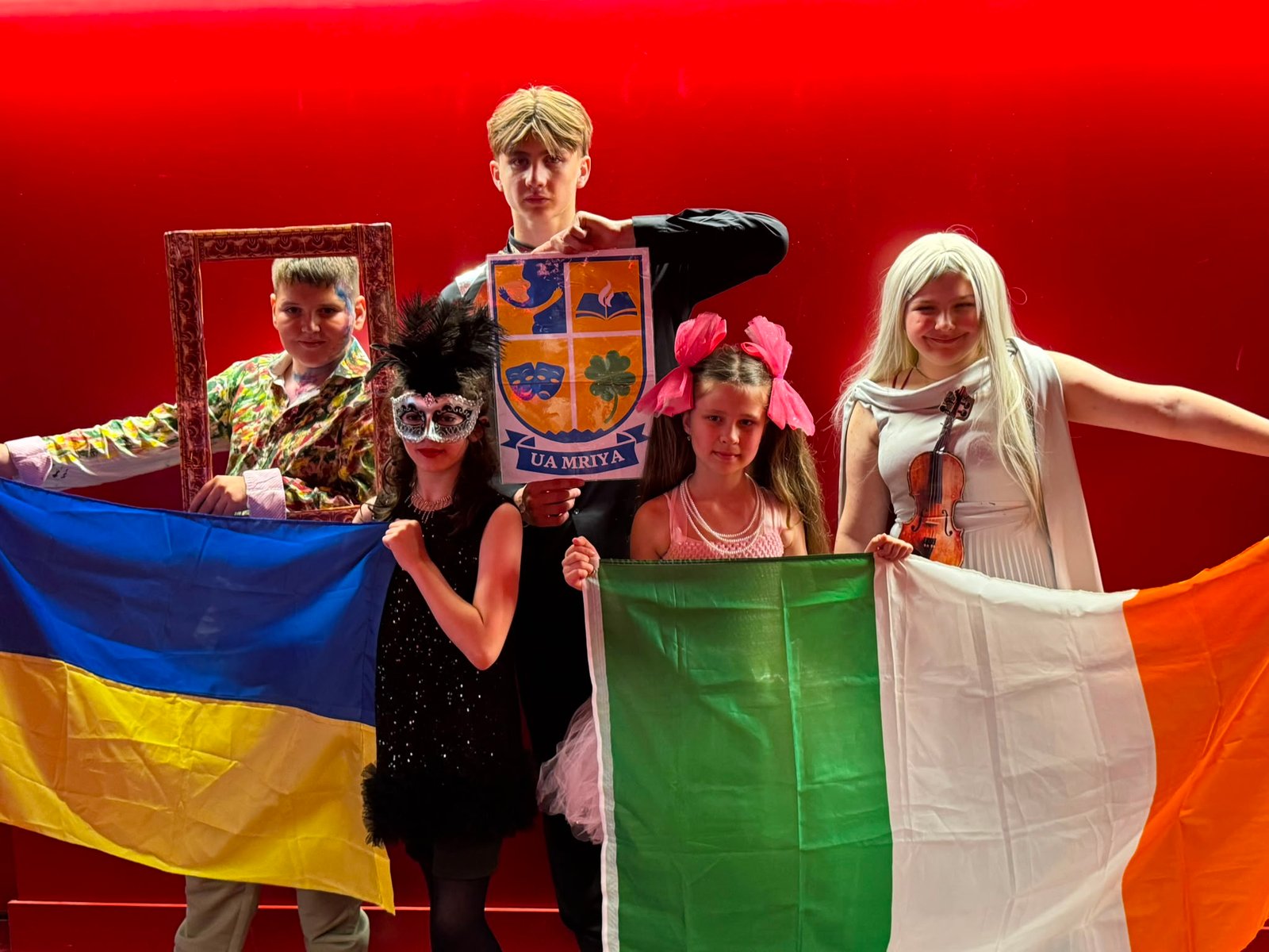 Children of UA Mriya performing at the Codart International Festival in Spain.
