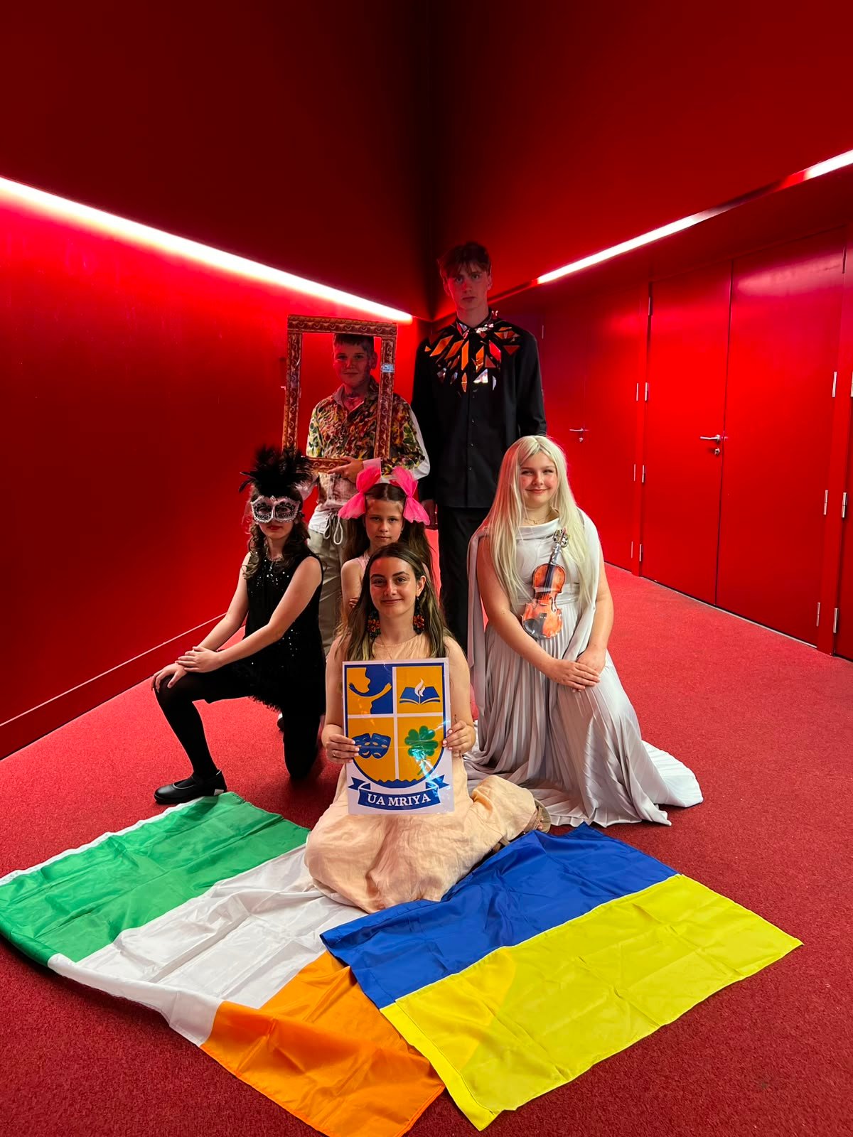 Children of UA Mriya performing at the Codart International Festival in Spain.