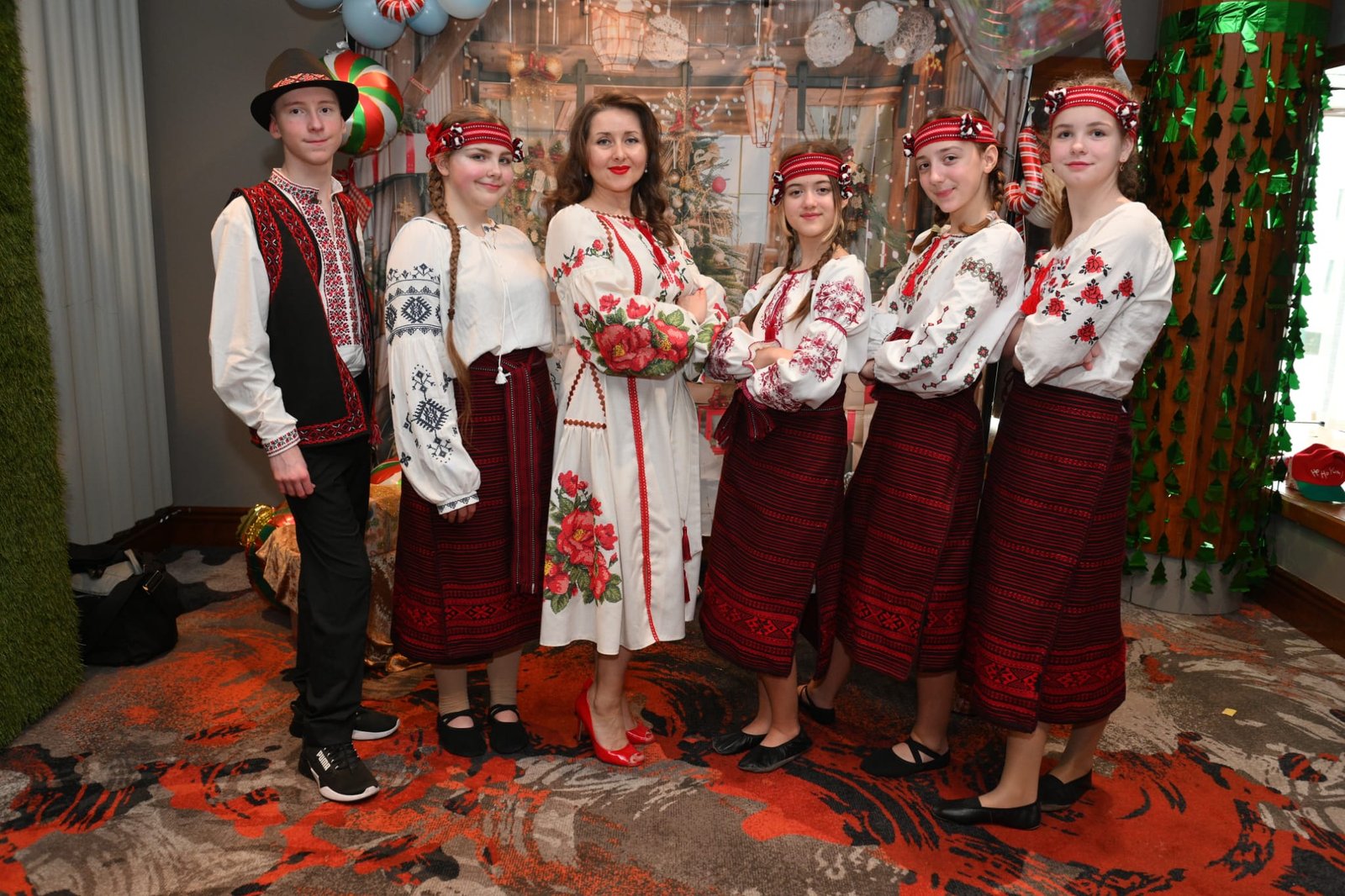 Dance group Ukrainian school St Nicholas event 2026